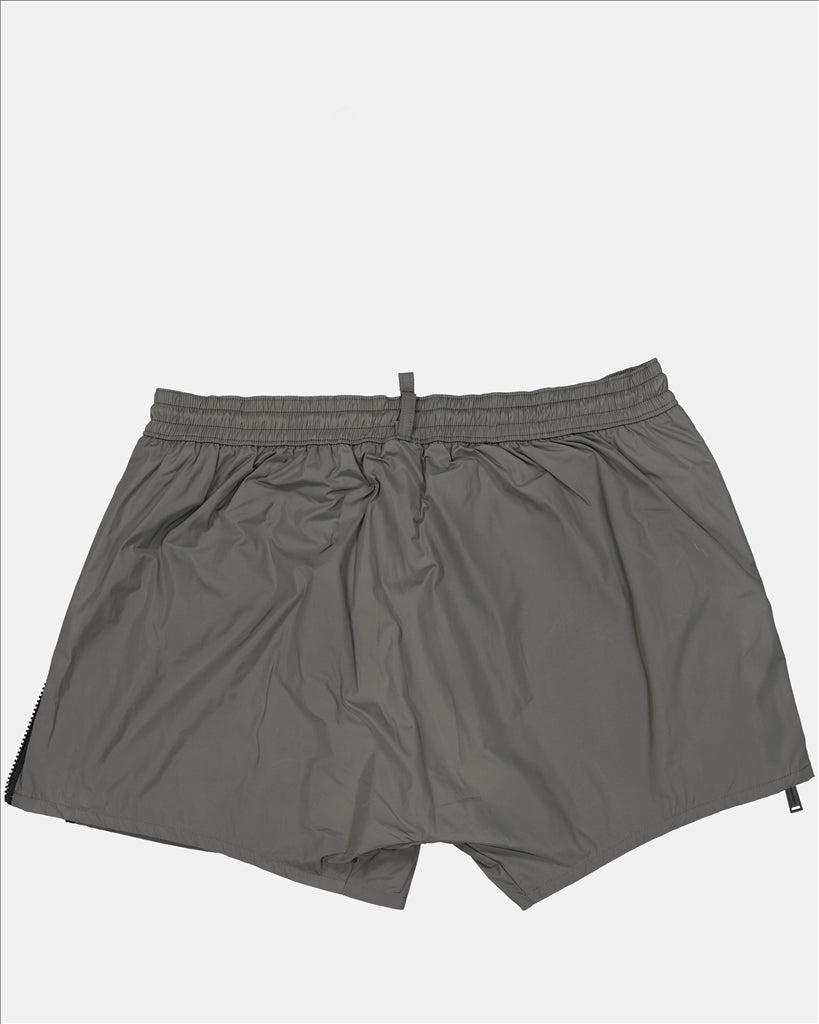 Strandmode Maillot de bain à double zip Dsquared2 Grau Homme