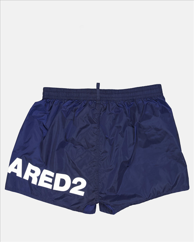 Shorts Maillot de bain à logo Dsquared2 Bleu Homme