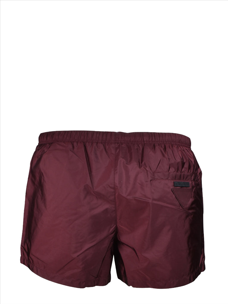 Beachwear Maillot de bain Prada Bordeaux Homme