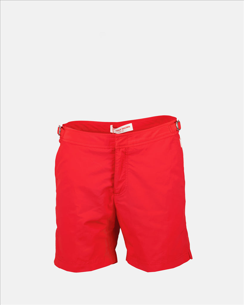 Strandmode Maillot de bain Bulldog LI Orlebar Brown Rot Homme