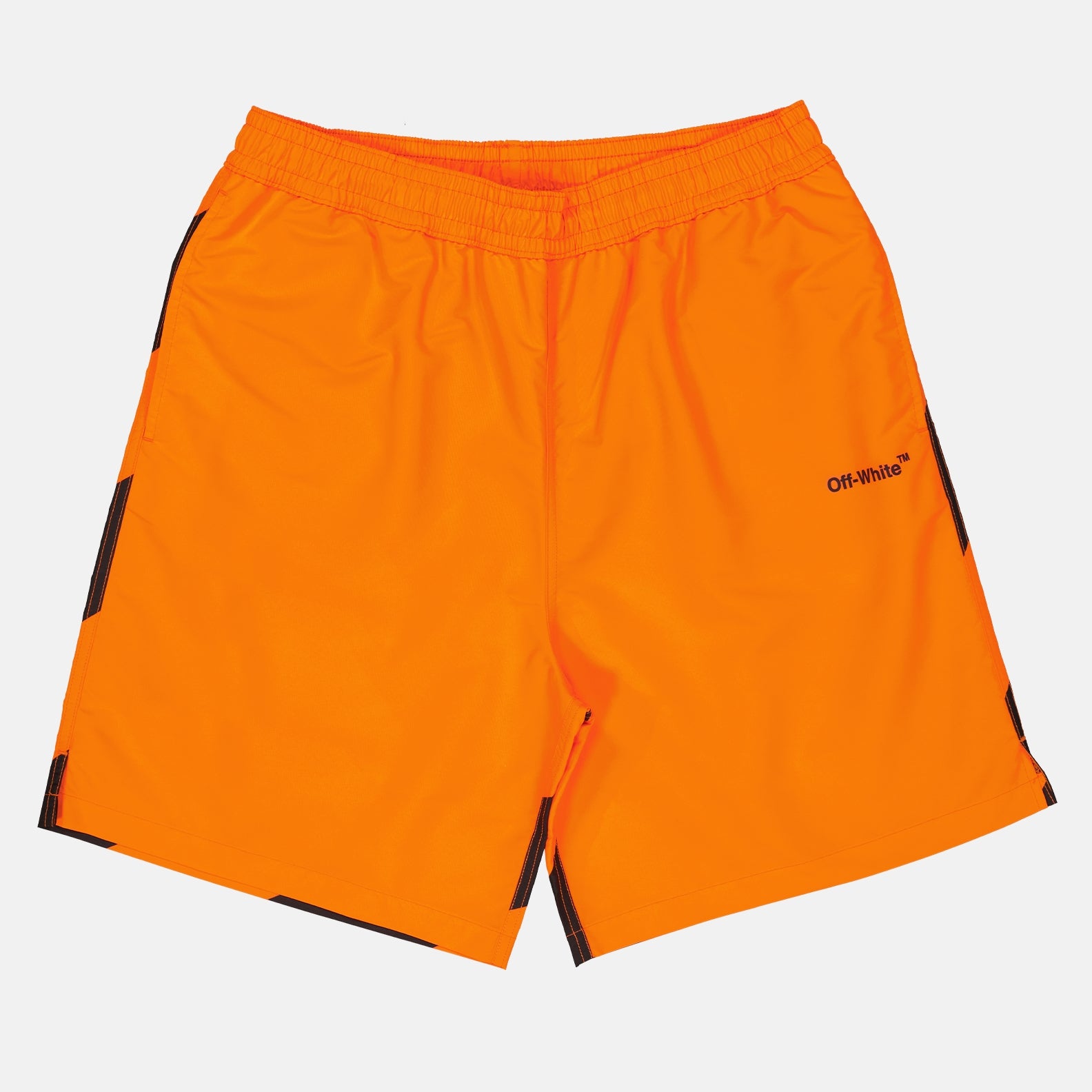 Beachwear Diag Surfer swimsuit Off-White Orange Man