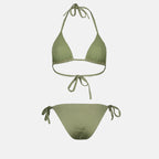 Beachwear Lycra swimsuit Fendi Green Women