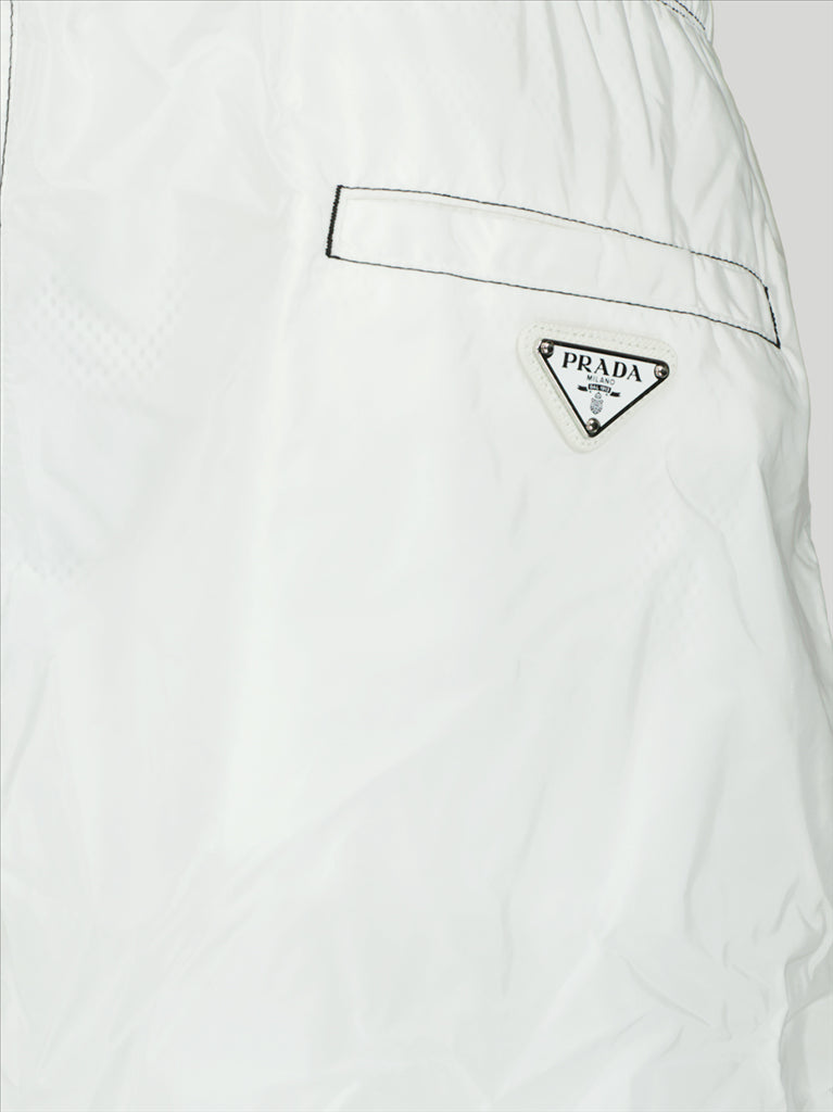 Moda praia Maillot de bain en Re-Nylon Prada Branco Homme