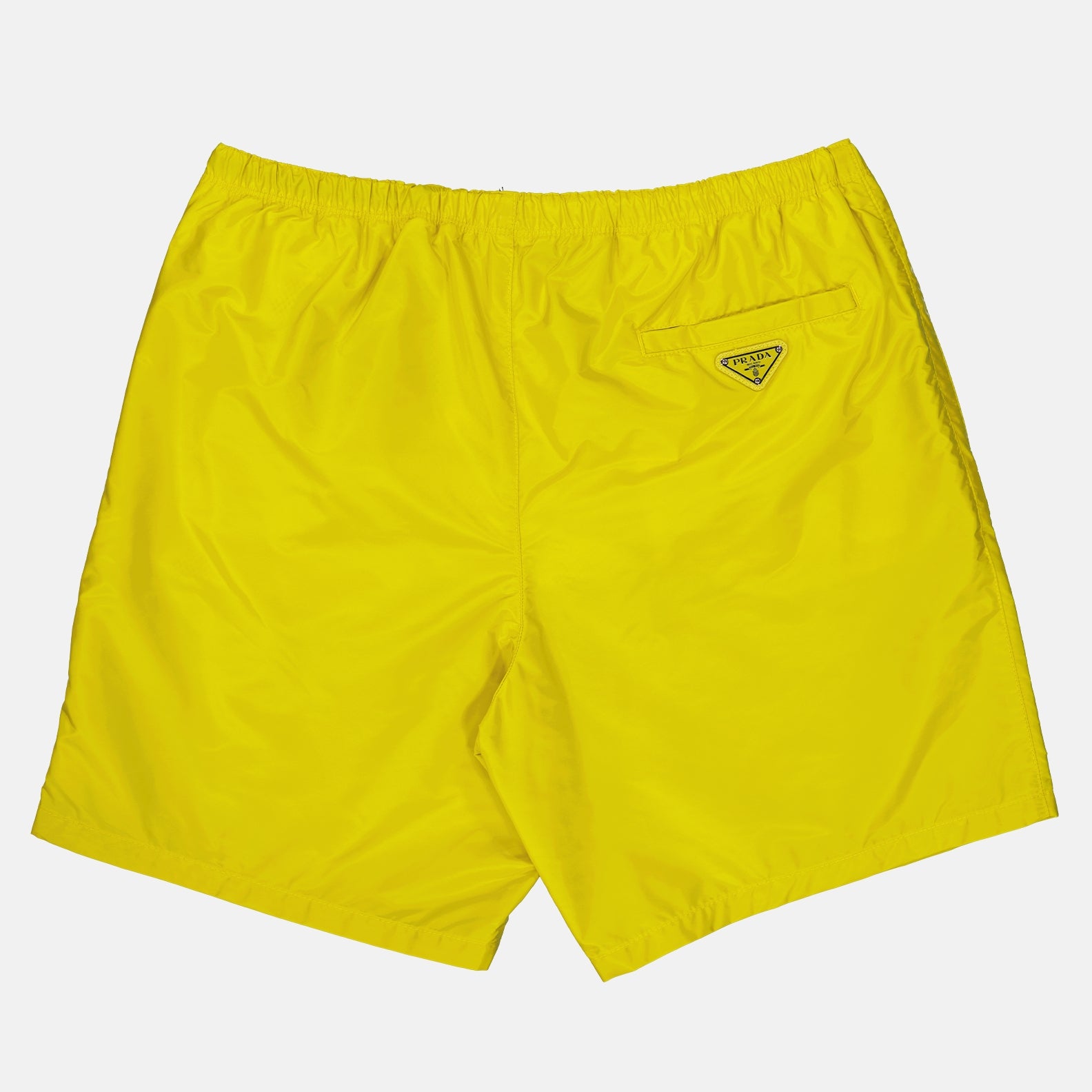 Beachwear Re-Nylon Swim Trunks Prada Yellow Man