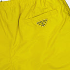 Beachwear Re-Nylon Swim Trunks Prada Yellow Man