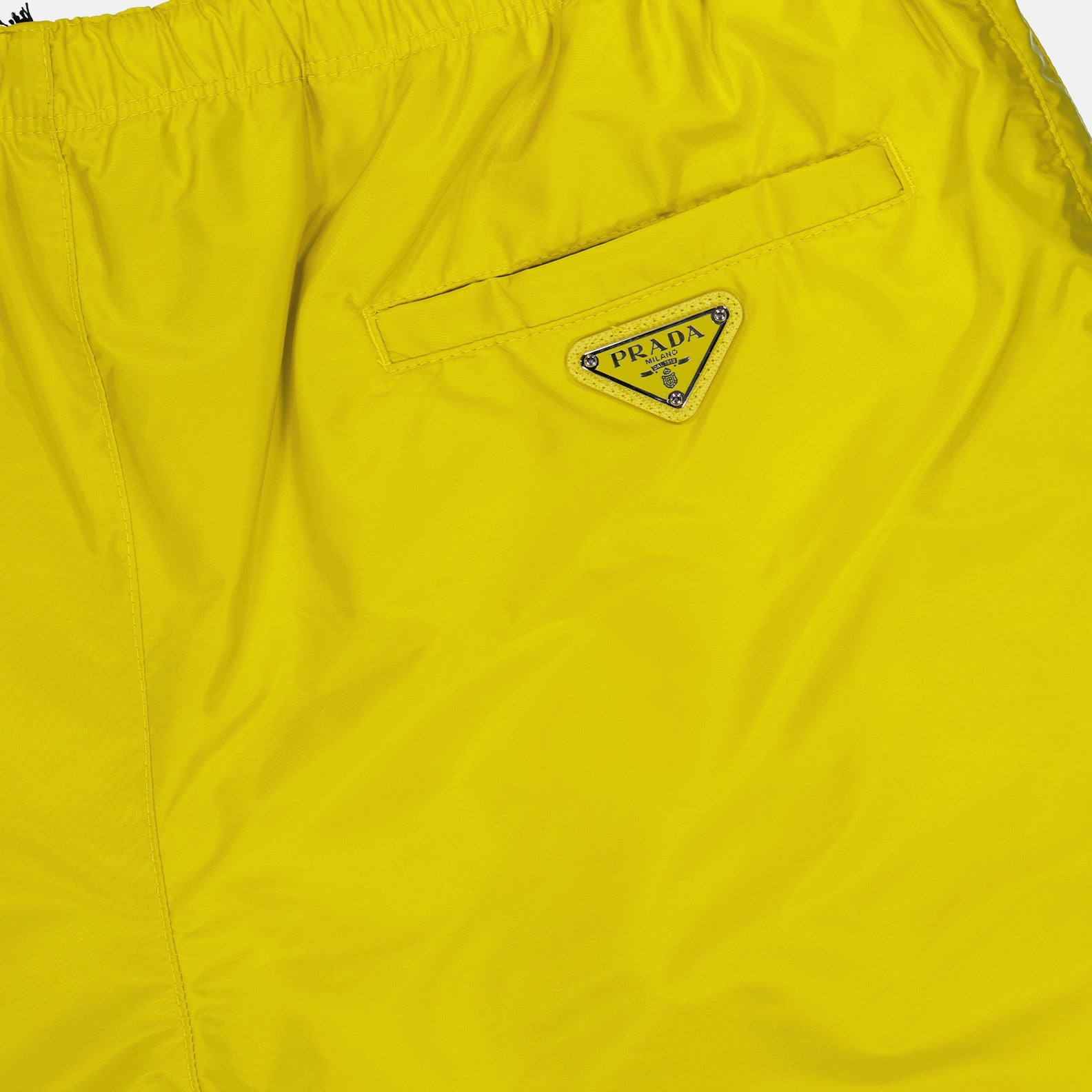 Beachwear Re-Nylon Swim Trunks Prada Yellow Man