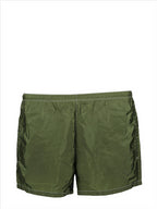 Strandmode Maillot de bain en Re-Nylon Prada Khaki Homme