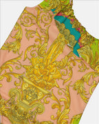 Bekleidung Maillot de bain Goddess Barocco Versace Gelb Kinder