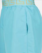 Beachwear Greca swimsuit Versace Blue Man