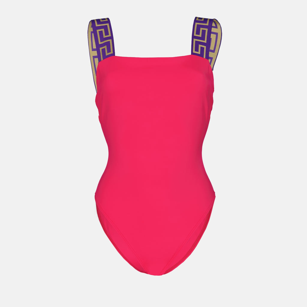 Strandmode Maillot de bain Greca Versace Rosa Femme