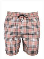 Beachwear Checked swimsuit Burberry Beige Man