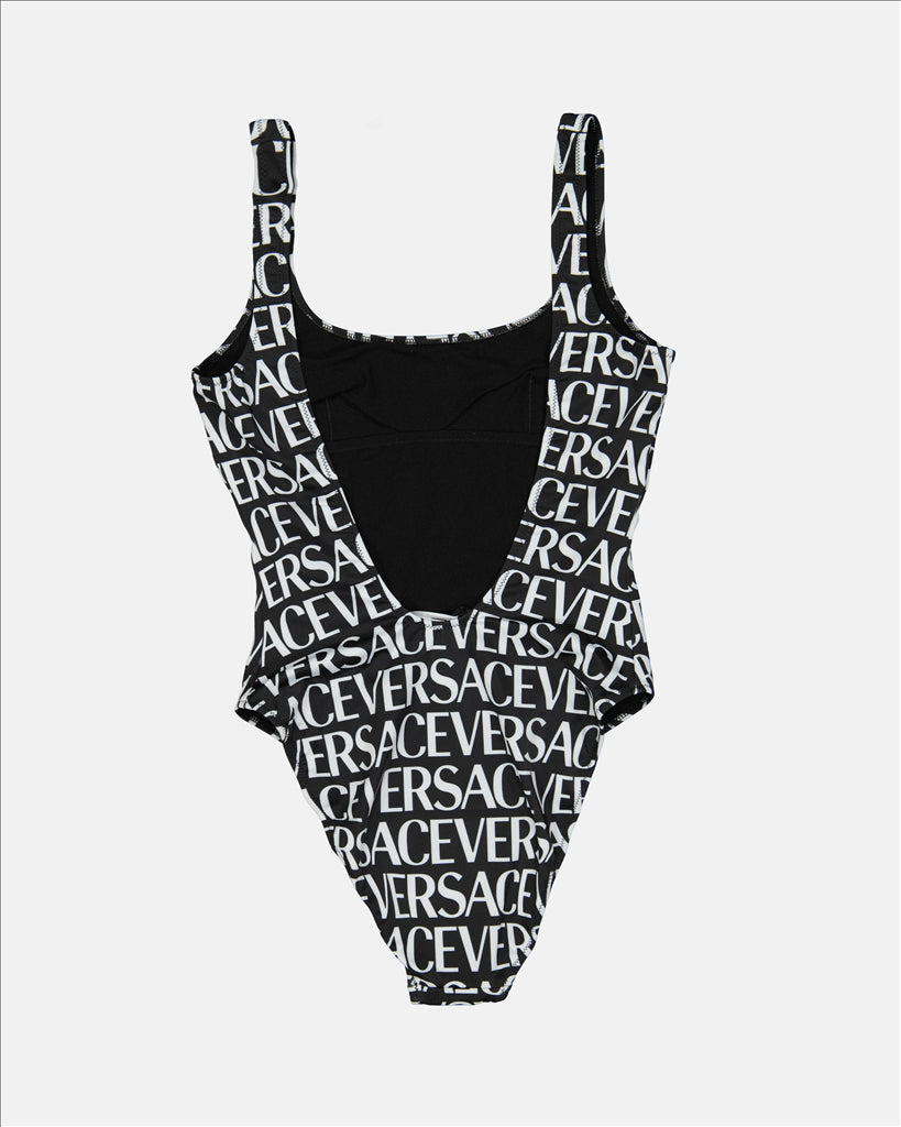 Strandmode Maillot de bain monogrammé Versace Schwarz Femme