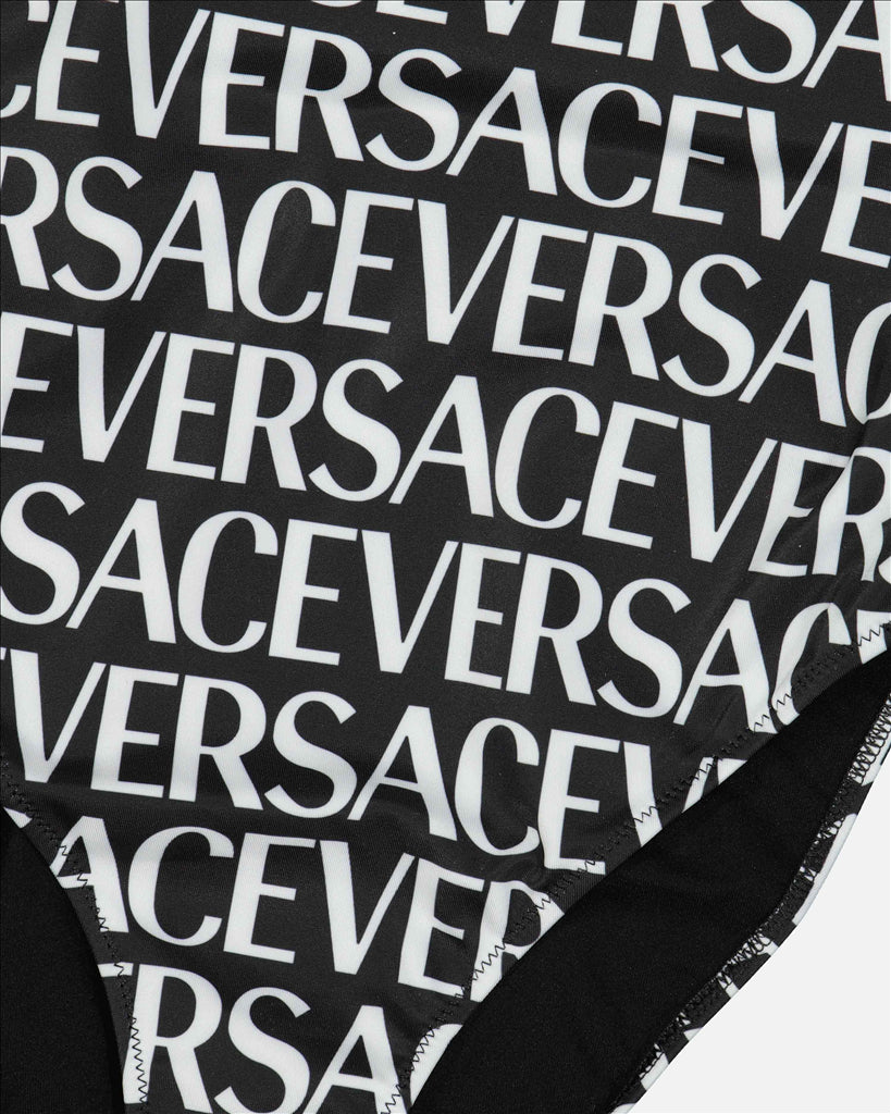 Strandmode Maillot de bain monogrammé Versace Schwarz Femme