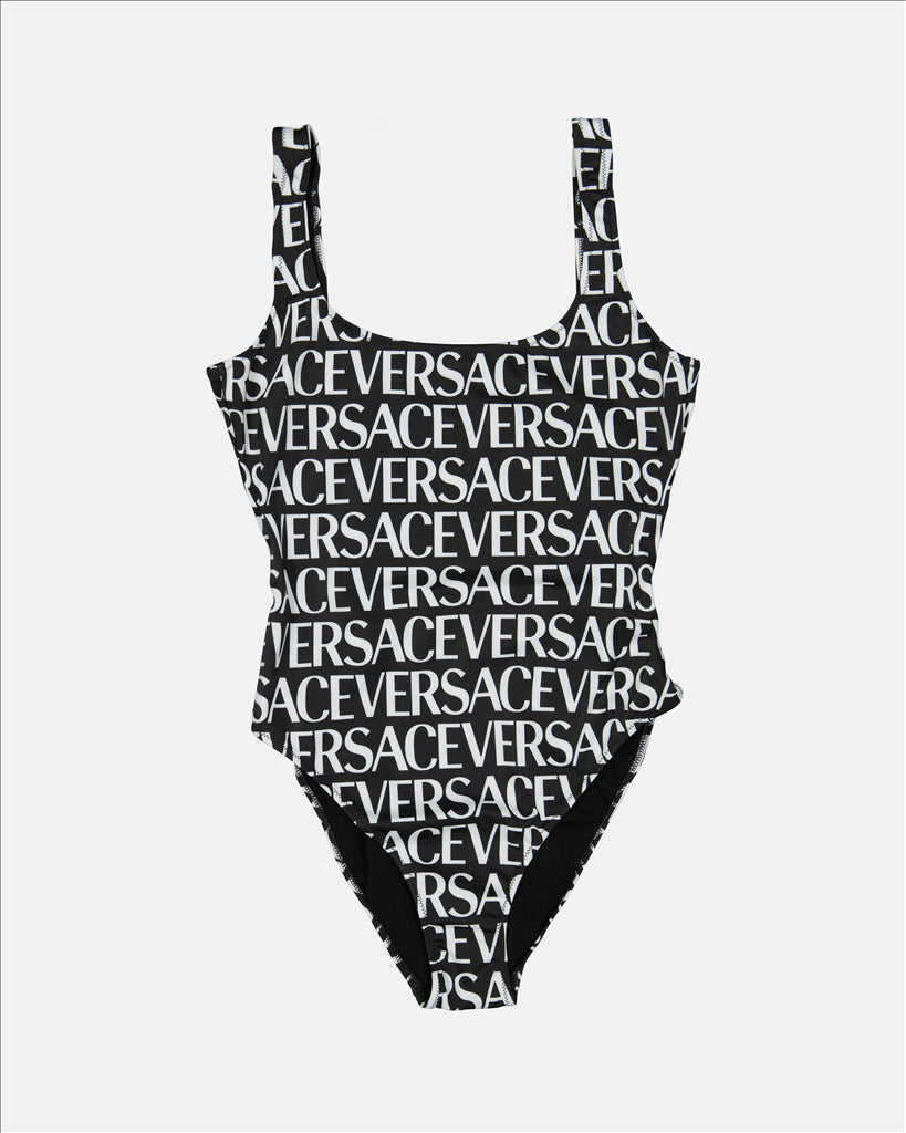 Strandmode Maillot de bain monogrammé Versace Schwarz Femme