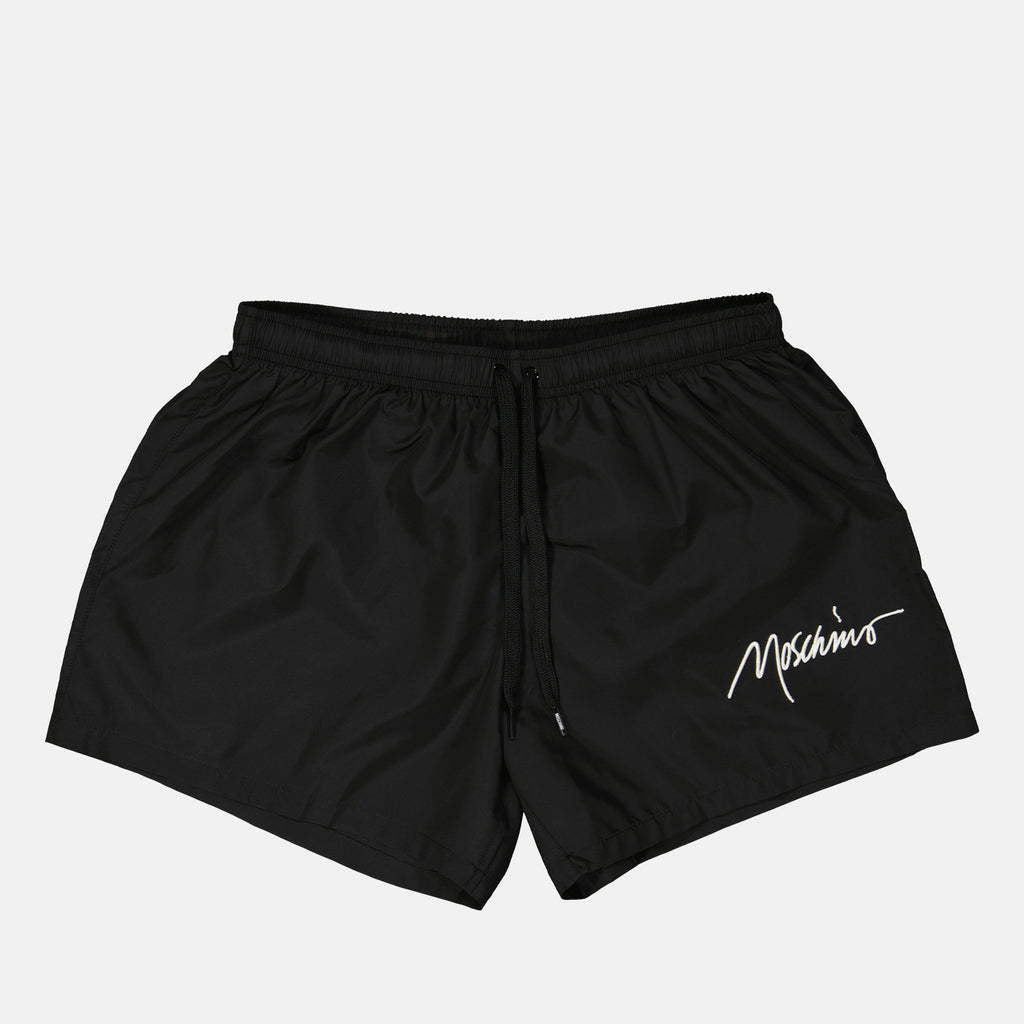 Strandmode Maillot de bain à logo Moschino Schwarz Homme