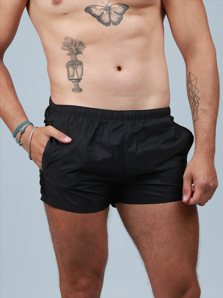 Beachwear Swimsuit Prada Black Man
