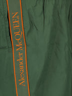 Beachwear Logo swimsuit Alexander McQueen Green Man