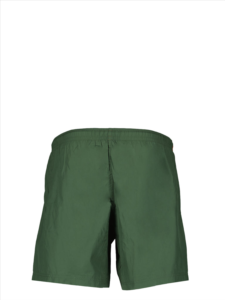 Beachwear Logo swimsuit Alexander McQueen Green Man