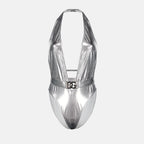 Moda mare Maillot de bain une pièce argenté Dolce & Gabbana Argento Femme