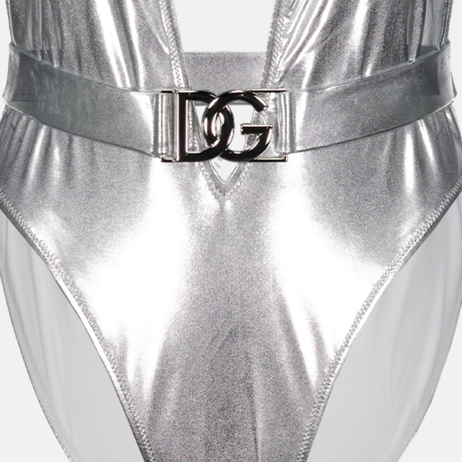 Moda mare Maillot de bain une pièce argenté Dolce & Gabbana Argento Femme