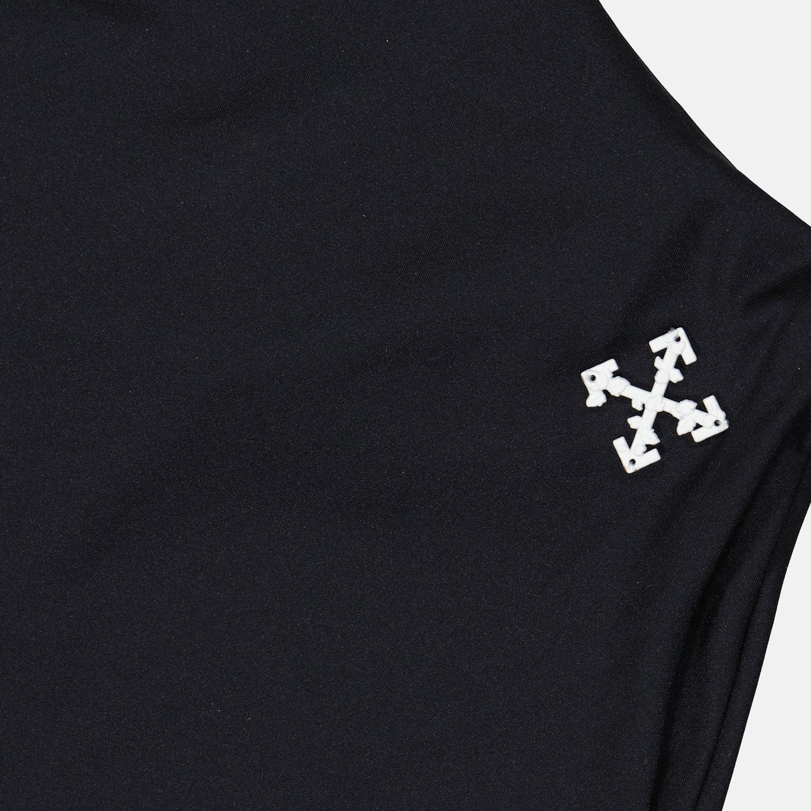 Strandmode Maillot de bain Off Stamp Off-White Schwarz Femme