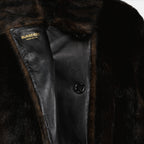 Mäntel Manteau en fourrure Burberry Braun Femme