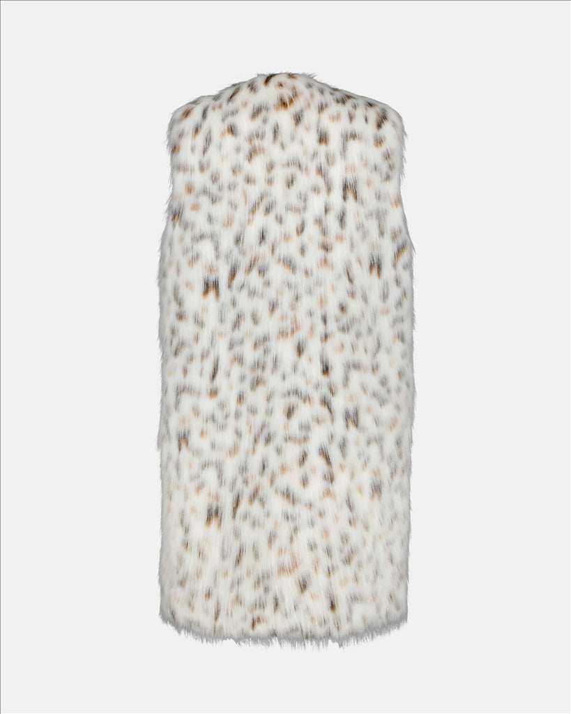 Mäntel Fourrure effet lynx Dolce & Gabbana Weiß Femme