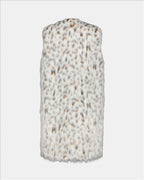 Mäntel Fourrure effet lynx Dolce & Gabbana Weiß Femme