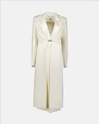 Casacos Manteau en laine Fendi Branco Femme