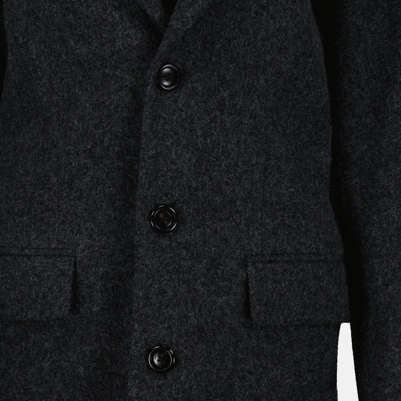 Mäntel Wollmantel Ami PARIS Grau Unisex