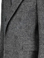Coats Wool coat Fendi Gray Man