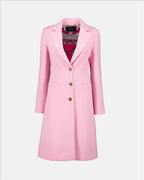 Manteaux Manteau en laine Versace Rose Femme