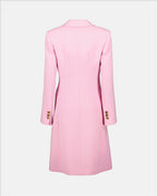Manteaux Manteau en laine Versace Rose Femme