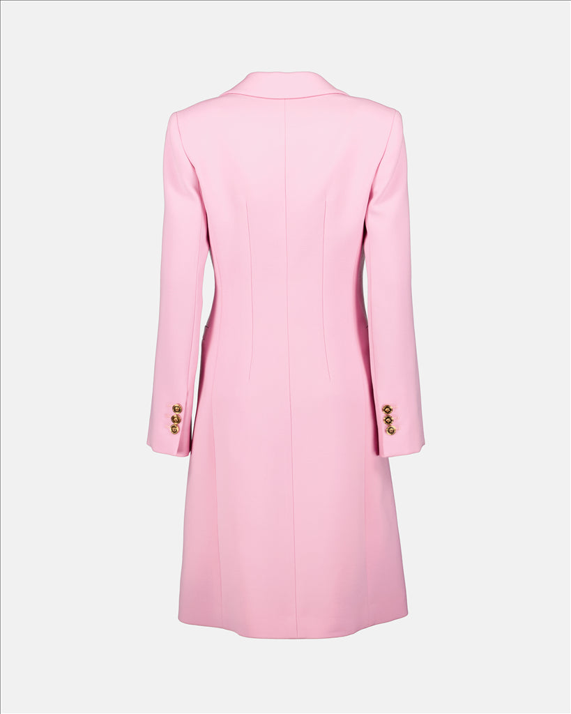 Manteaux Manteau en laine Versace Rose Femme