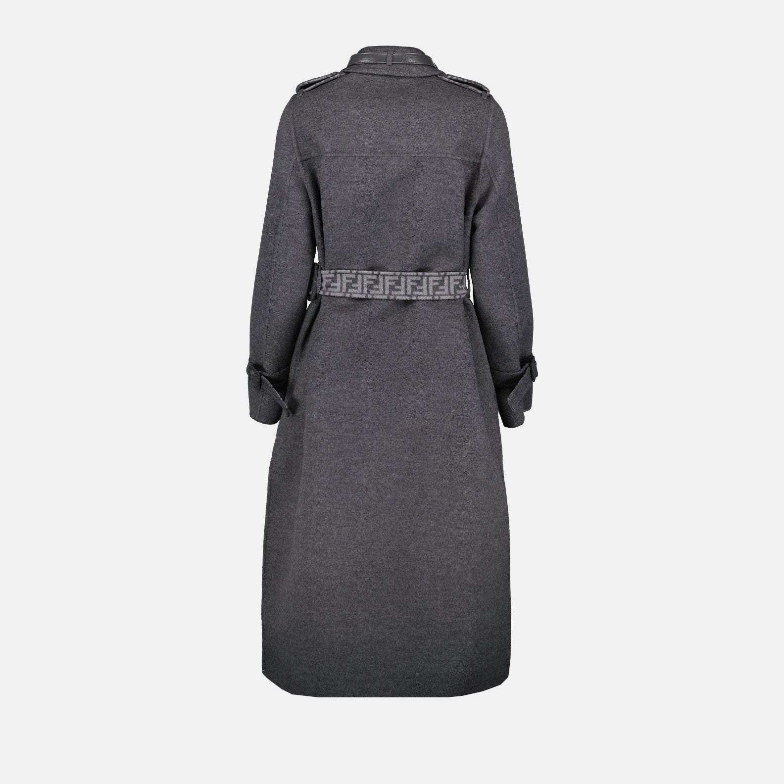 Mäntel Manteau Fendi O'Lock Fendi Grau Femme