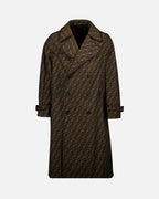 Manteaux Trench-coat FF Fendi Marron Homme