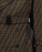 Manteaux Trench-coat FF Fendi Marron Homme