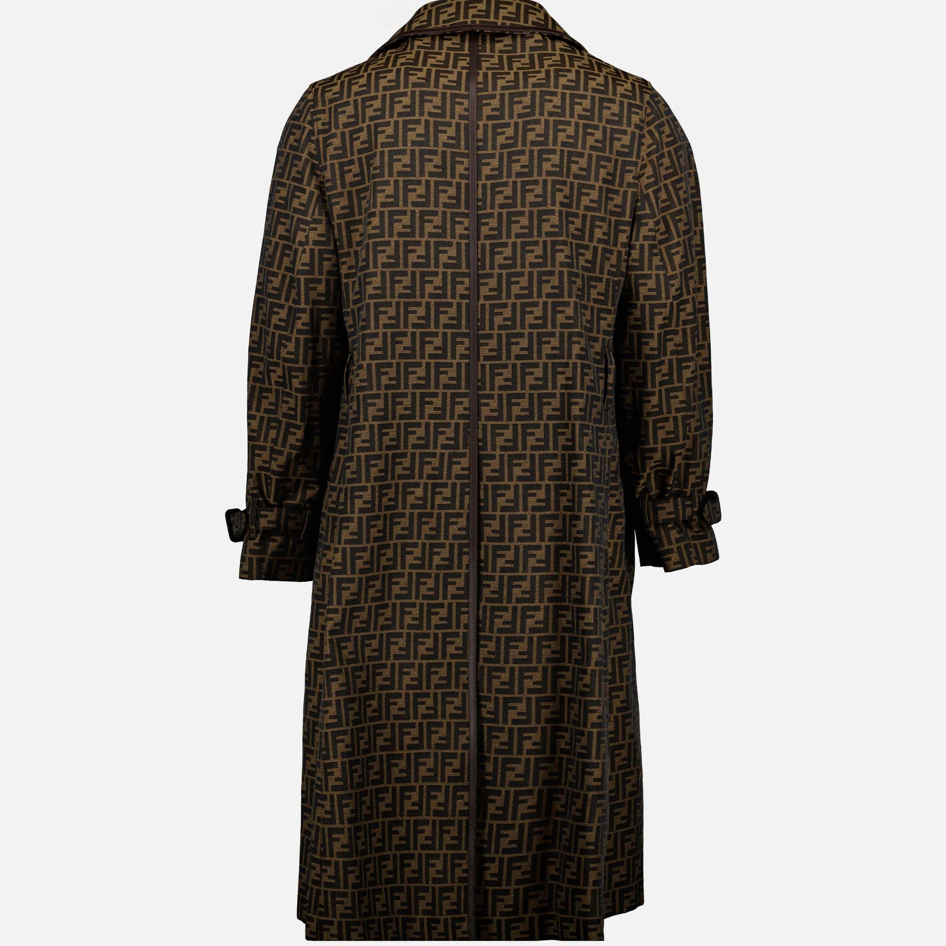 FENDI フェンディ　ライトグレー トレンチコート FENDI フェンディ ライトグレー トレンチコート FENDI