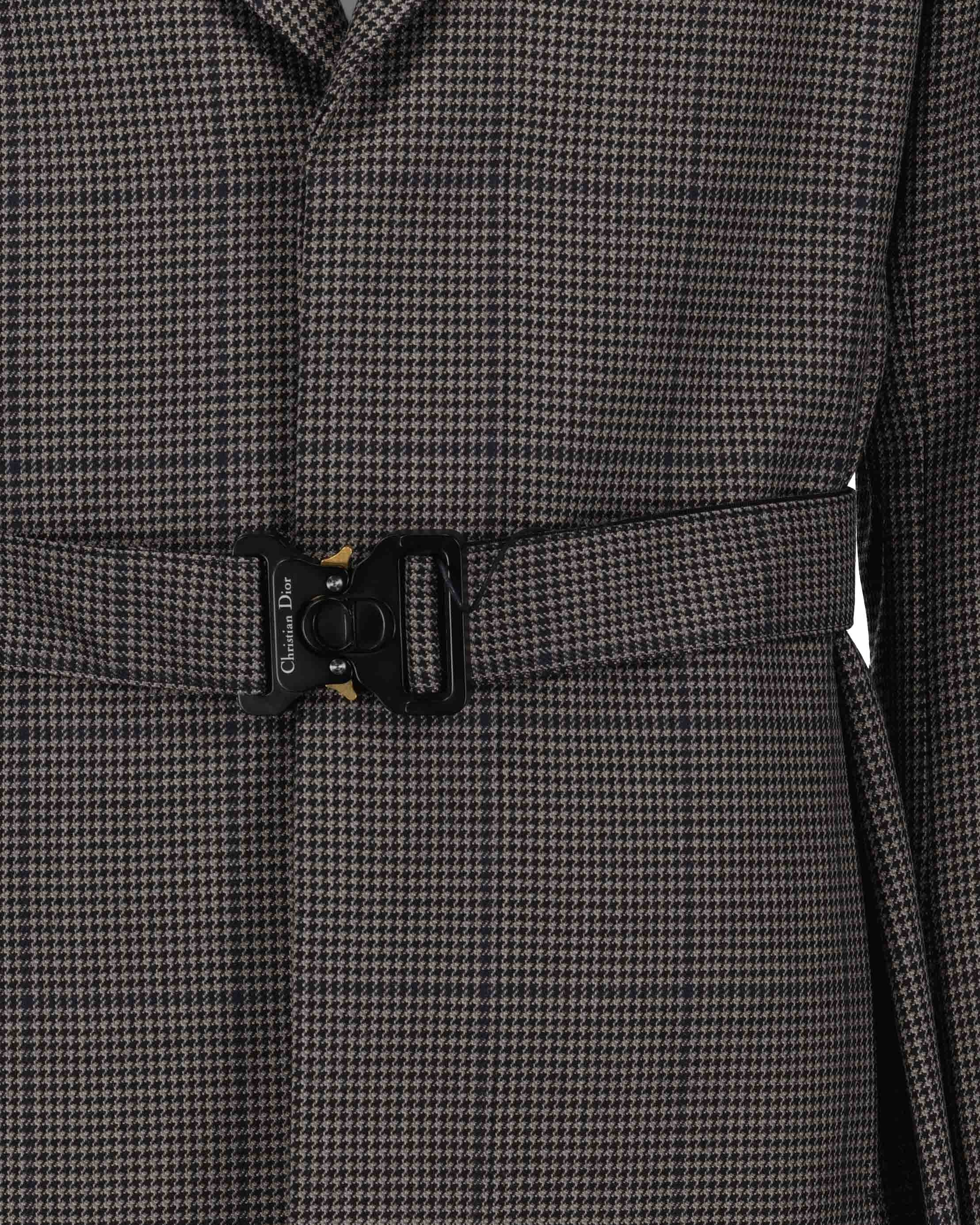 Coats CD belted coat Dior Brown Man