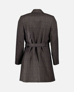 Coats CD belted coat Dior Brown Man