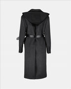 Coats Belted coat Prada Gray Women
