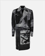 Manteaux Manteau Tomek Off-White Gris Homme