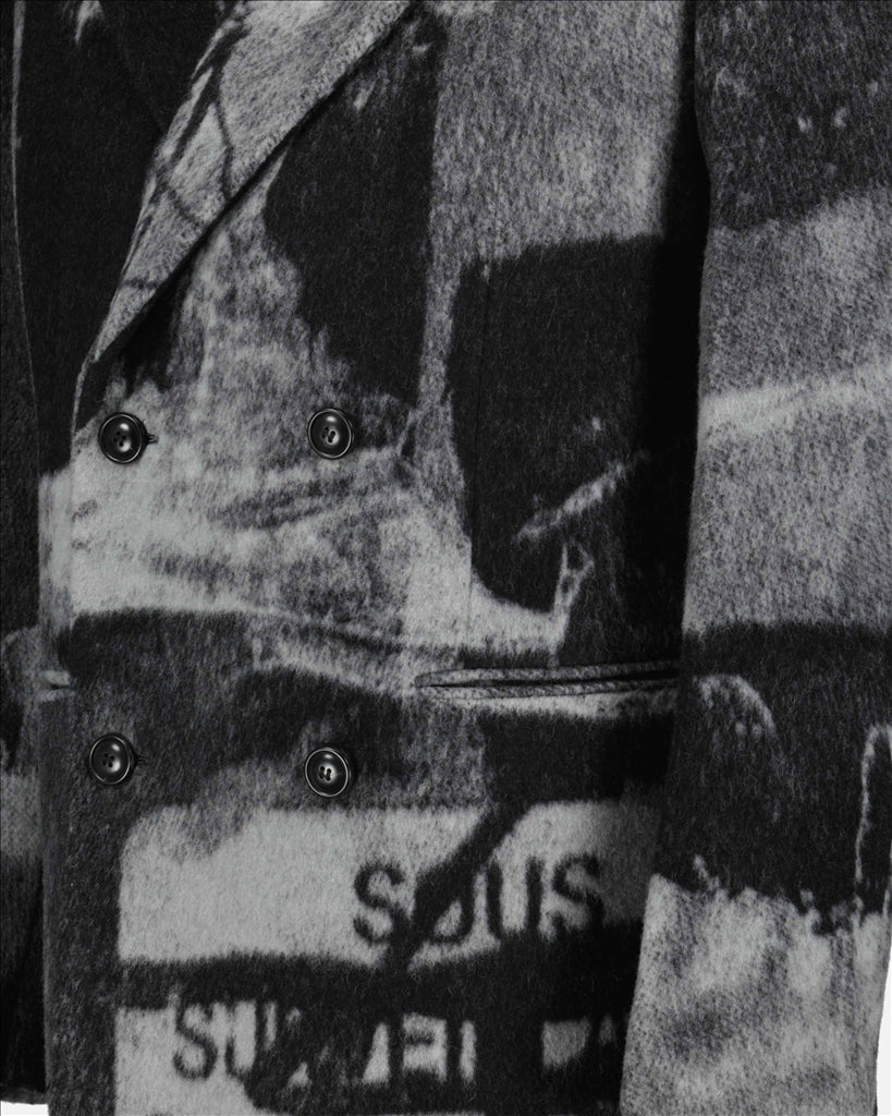 Manteaux Manteau Tomek Off-White Gris Homme