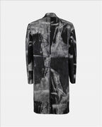 Manteaux Manteau Tomek Off-White Gris Homme