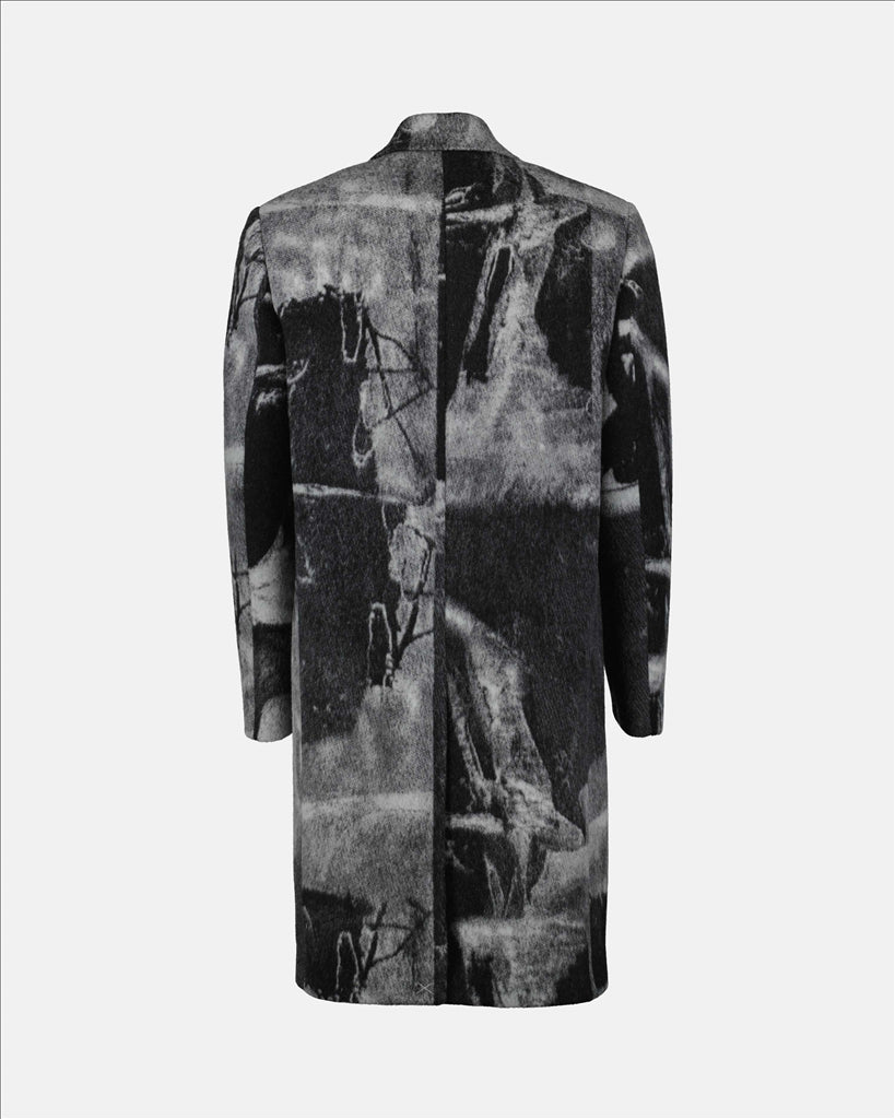 Manteaux Manteau Tomek Off-White Gris Homme