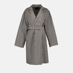 Manteaux Manteau Vichy Prada Blanc Homme