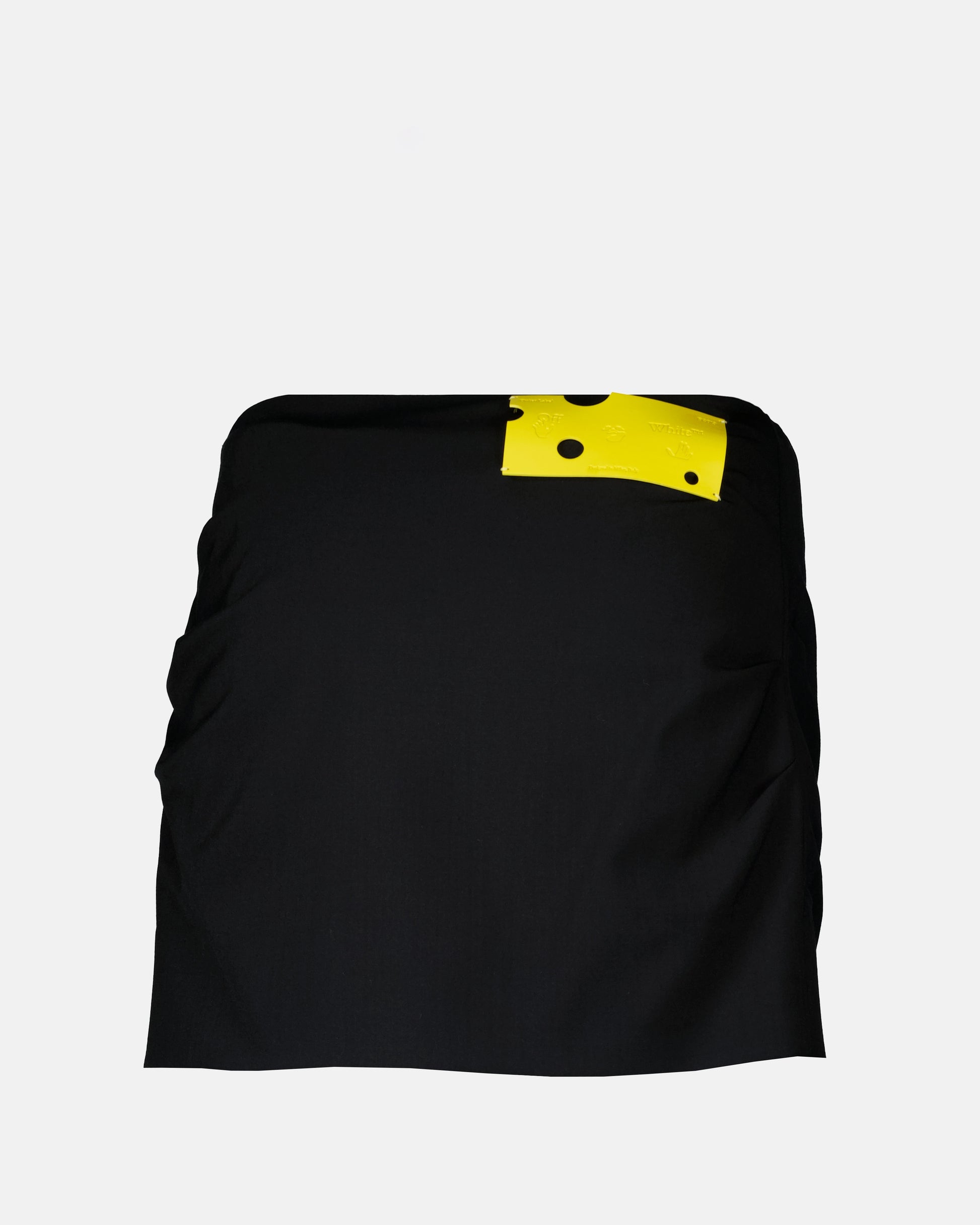 Jupes Mini-jupe croisé Off-White Noir Femme