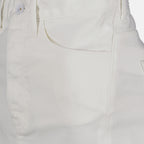 Jupes Mini-jupe en jean Off-White Blanc Femme