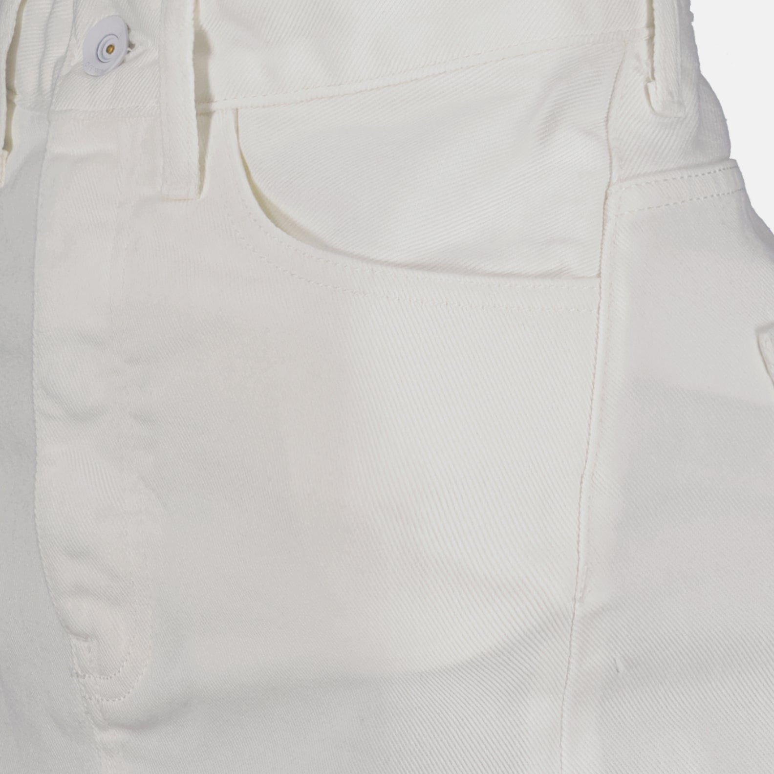 Jupes Mini-jupe en jean Off-White Blanc Femme