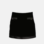 Skirts Boucle fabric mini skirt Miu Miu Black Women